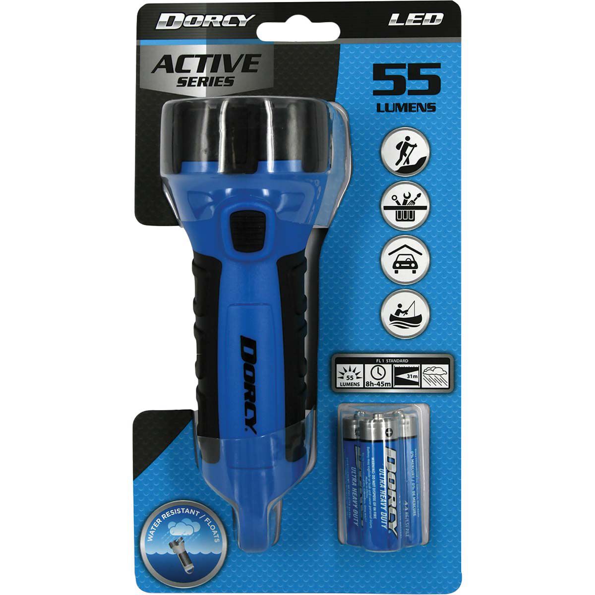 Dorcy 4 LED Waterproof Torch BCF