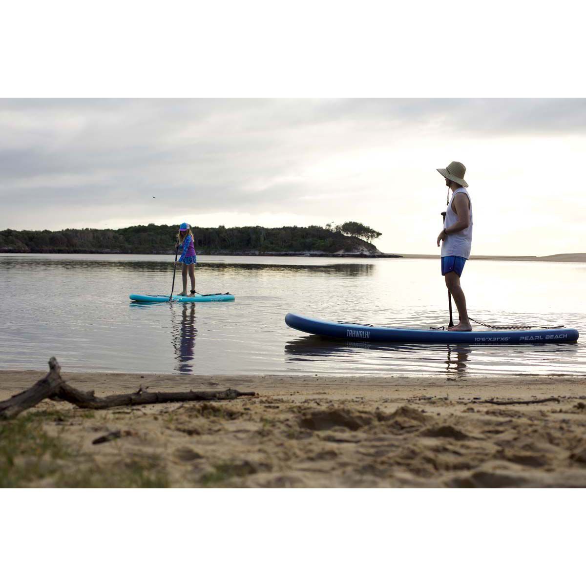 Tahwalhi Junior Inflatable Stand Up Paddle Board 7' Pearl Beach BCF