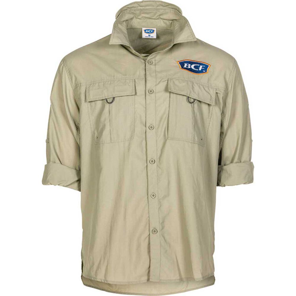 BCF Men's Long Sleeve Fishing Shirt BCF