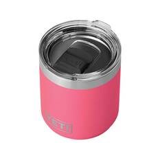 YETI Rambler® Lowball 10 oz (295 ml) with MagSlider™ Lid Tropical Pink, Tropical Pink, bcf_hi-res