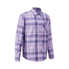 OUTRAK Unisex Flannel Shirt, Purple, bcf_hi-res