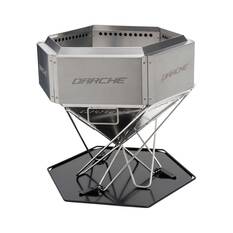 Darche Hexagonal Fire Pit BBQ, , bcf_hi-res