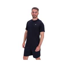 Macpac Men's Trail Short Sleeve Shirt Black S, Black, bcf_hi-res