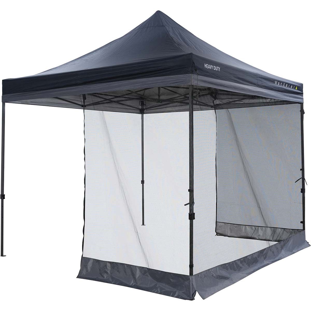 Wanderer 3x3m Wrap Around Mesh Gazebo Wall, , bcf_hi-res