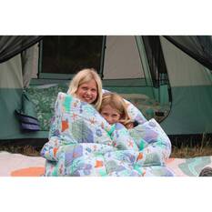 earth by Wanderer® Kids Sea Cotton 5.2°C Sleeping Bag, , bcf_hi-res