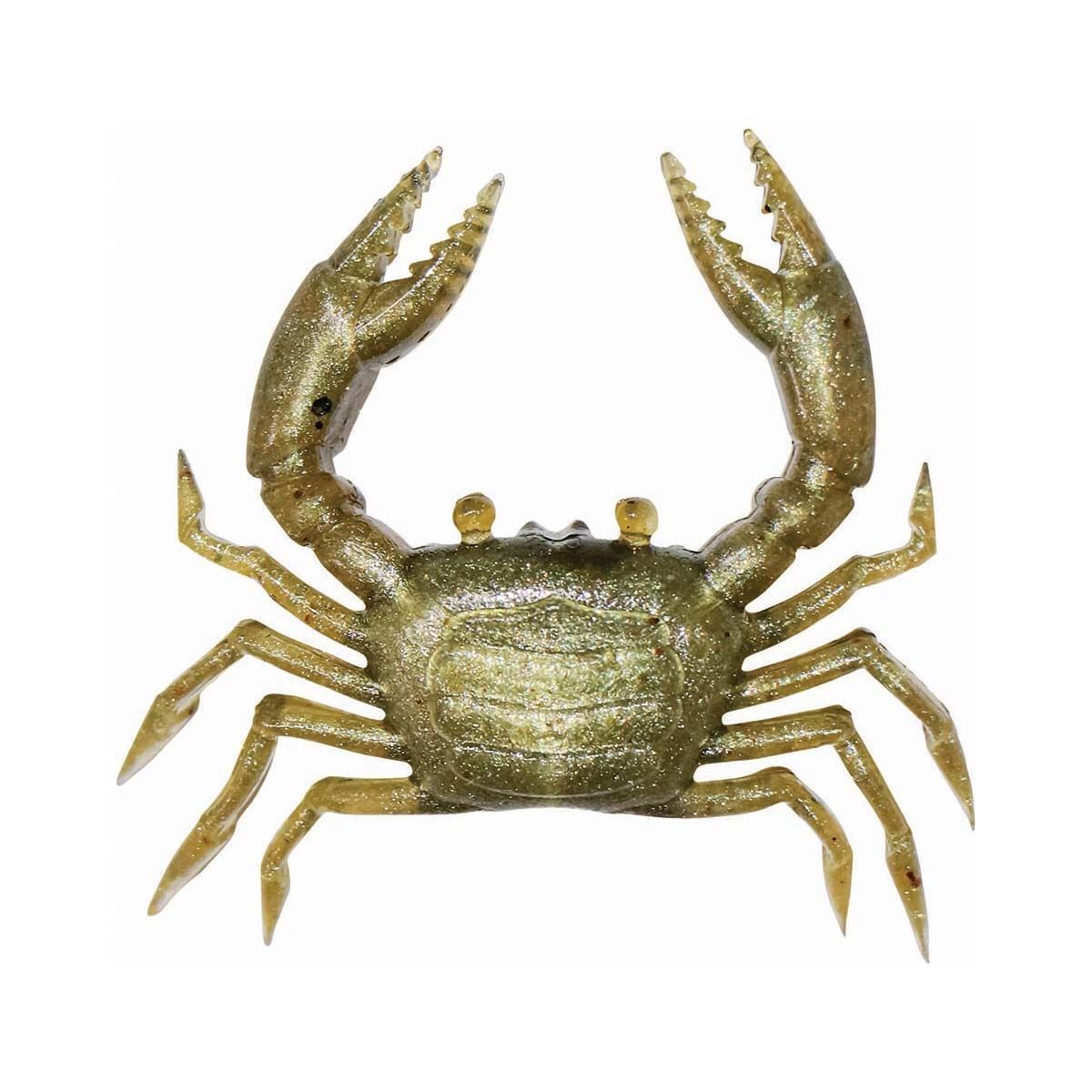 Rapala Crush City Trickster 1.5in Olive Black Crab 1.5in, Olive Black Crab, bcf_hi-res