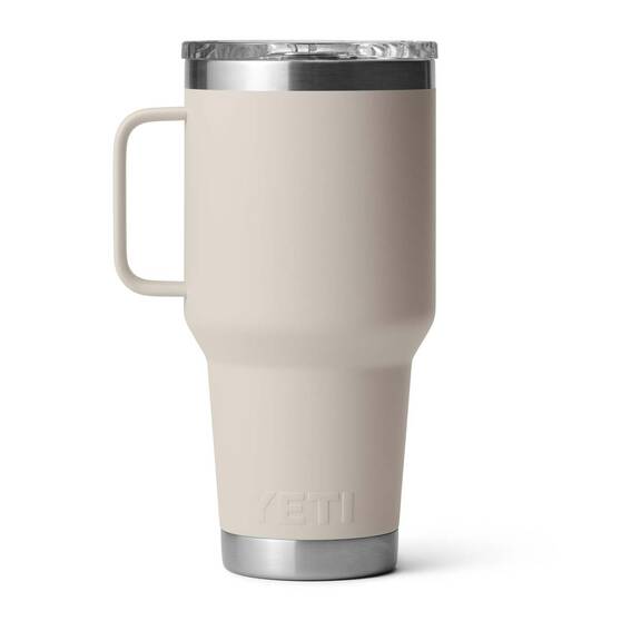 YETI® Rambler® Travel Mug 20 oz (591ml) with Stronghold™ Lid Taupe, Taupe, bcf_hi-res