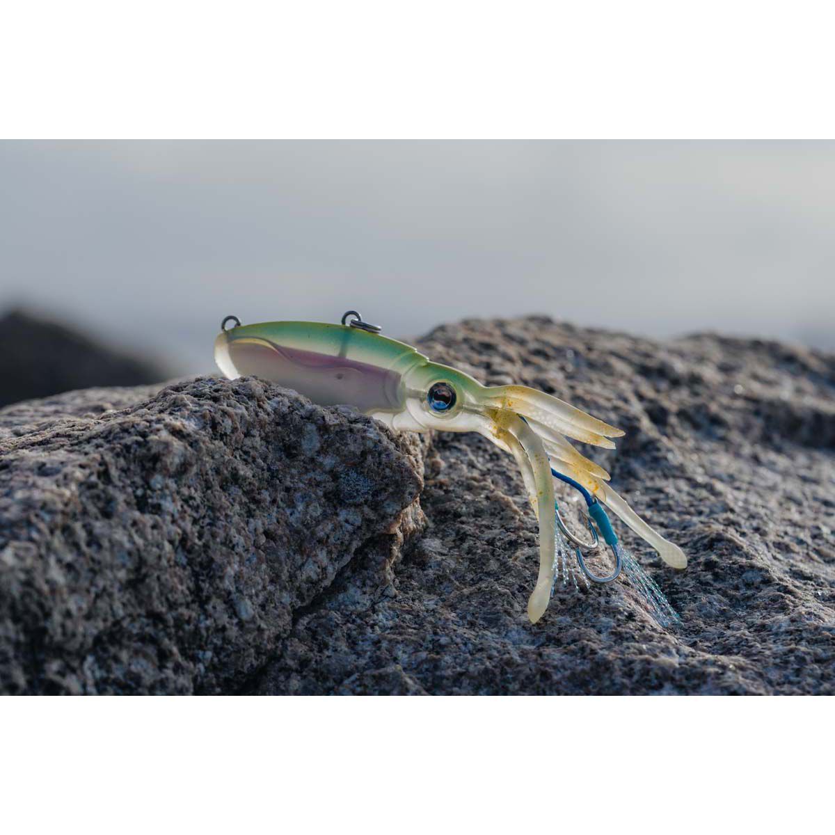 Nomad Squidtrex Vibe Lure 65mm White Glow, White Glow, bcf_hi-res