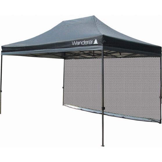 Wanderer Gazebo Ultimate Jumbo Heavy Duty Mesh Wall Kit 3x4 5m Bcf
