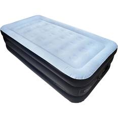 Wanderer Premium Double High Twin Air Bed with 240V Pump, , bcf_hi-res