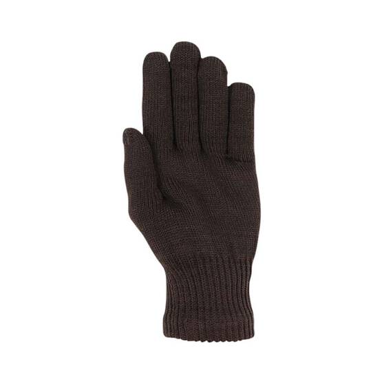 Macpac Unisex Polypro Gloves, Black, bcf_hi-res