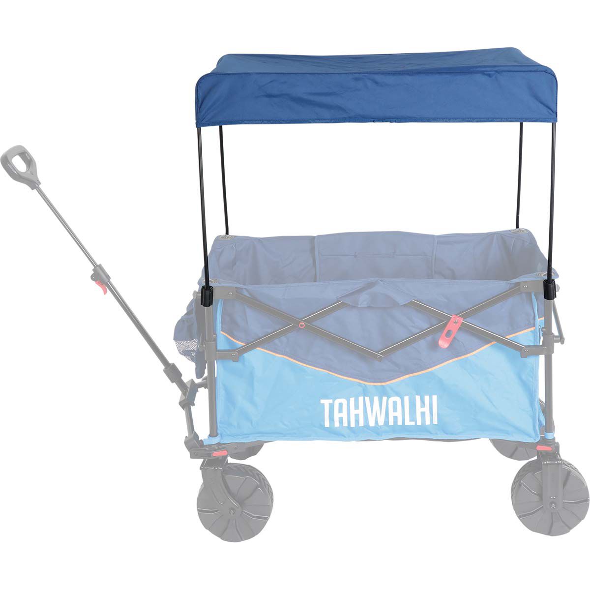 Tahwalhi Premium Quad Fold Beach Cart Canopy, , bcf_hi-res