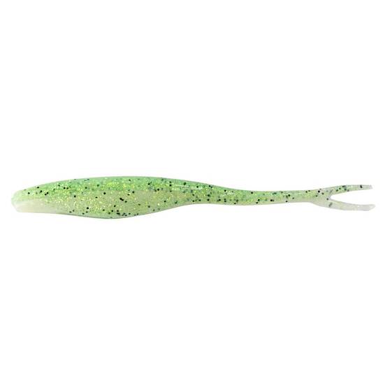 Berkley Gulp! Jerkshad Soft Plastic Lure 5in Green Haze Fleck, Green Haze Fleck, bcf_hi-res