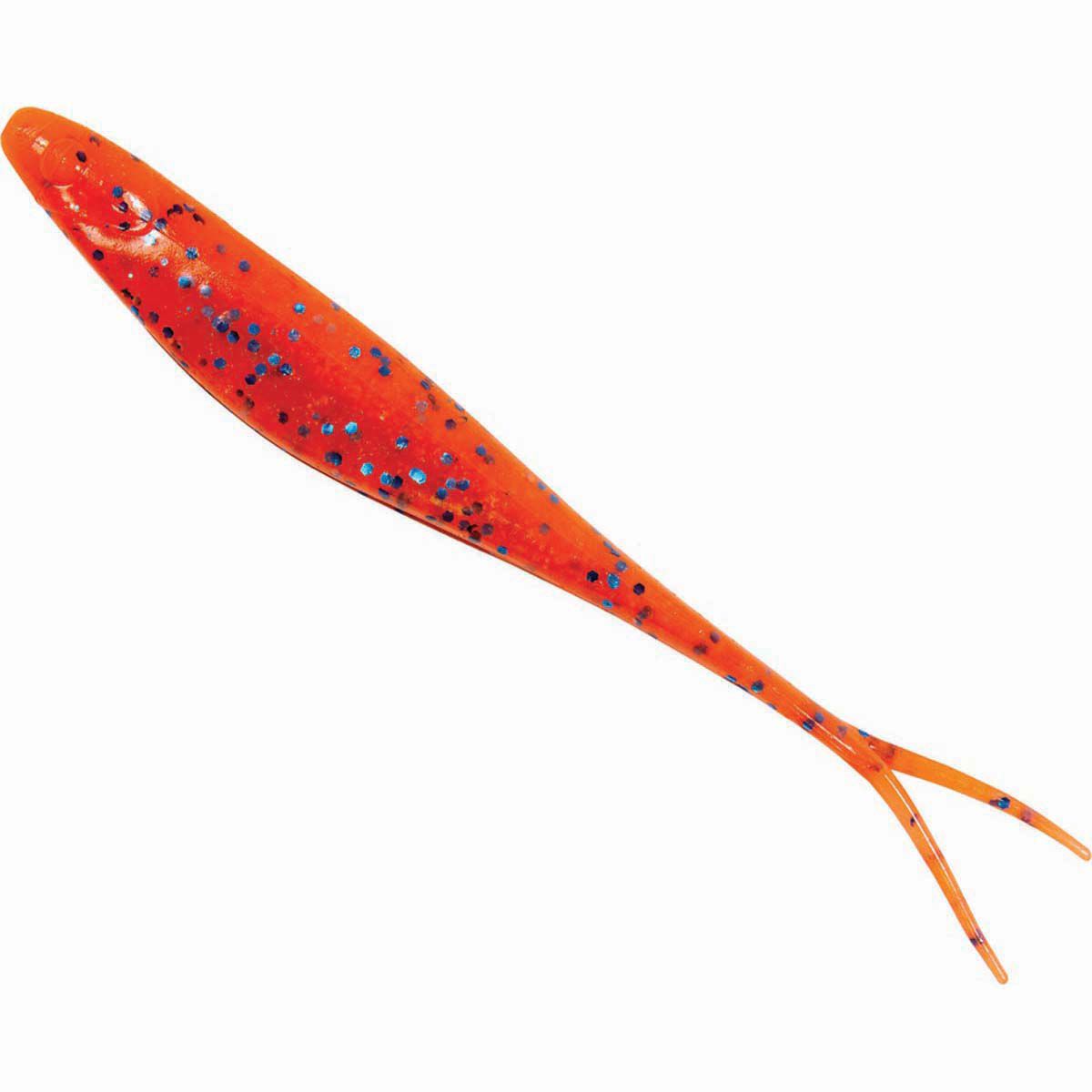 ZMan Jerk ShadZ Soft Plastic Lure 7in 4 Pack Coral Trout, Coral Trout, bcf_hi-res