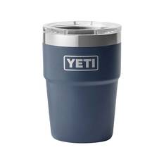 YETI® Rambler® Stackable Cup 16 oz (473ml), Navy, bcf_hi-res