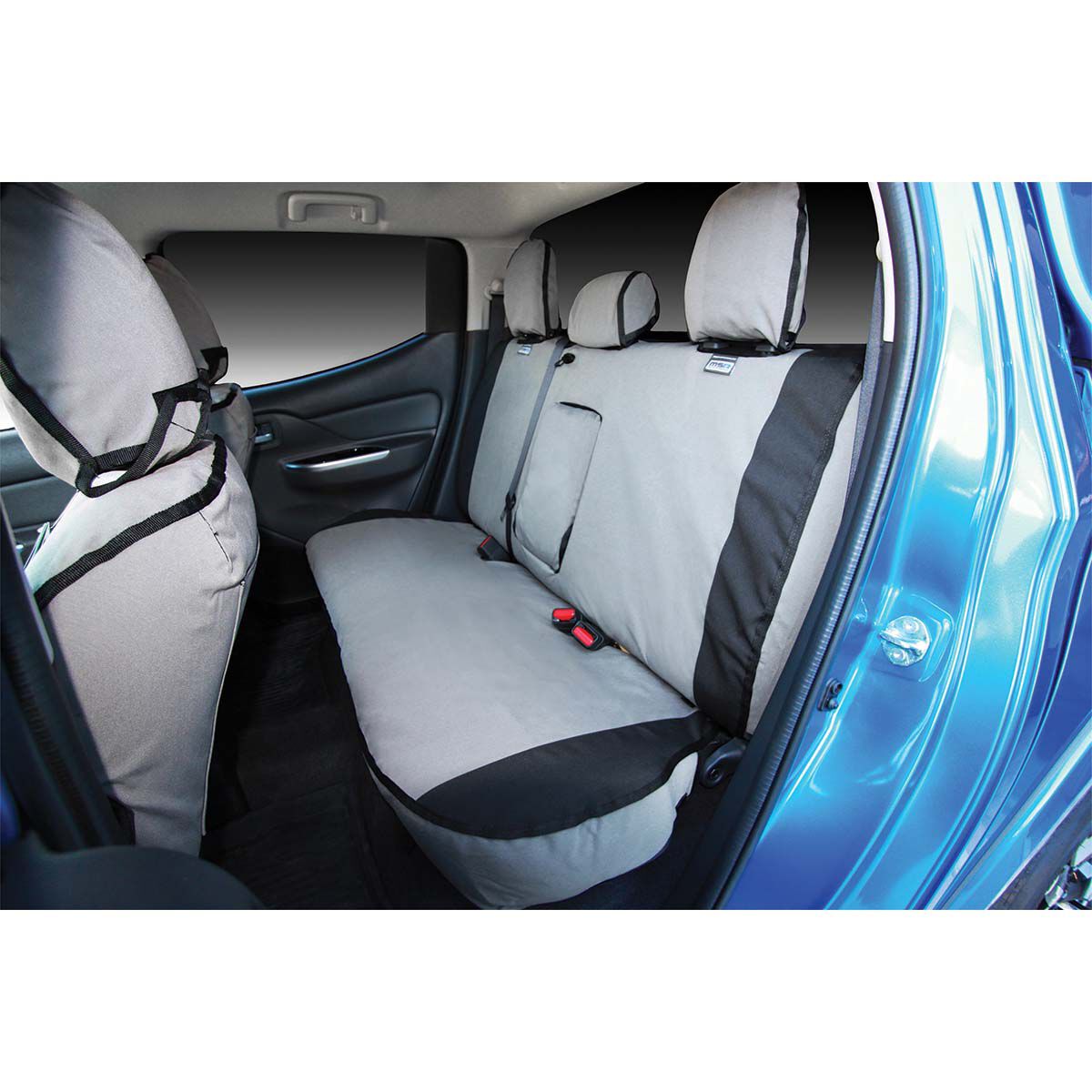 MSA Canvas Seat Covers to suit Mitsubishi Triton 11/18 Current BCF
