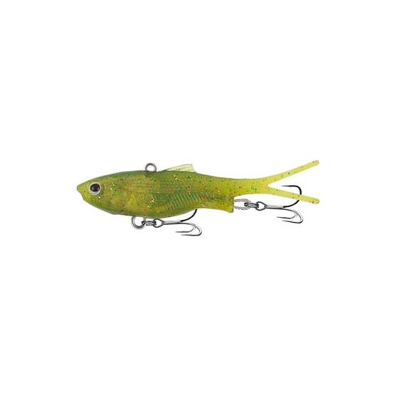 Samaki Vibelicious Fork Tail Soft Vibe Lure 70mm 10g Avocado, Avocado, bcf_hi-res