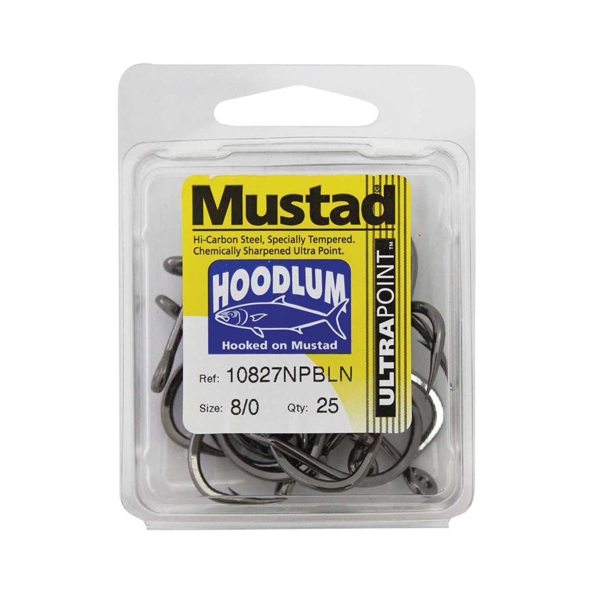 Mustad Hoodlum 10827NPBLN Hook 25 Pack, , bcf_hi-res