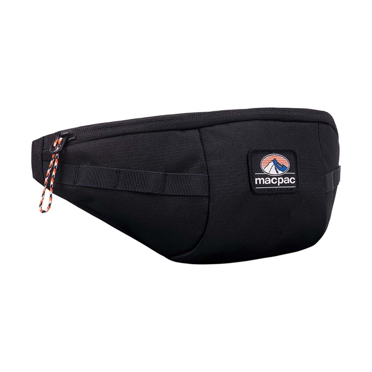 Macpac Wilderness Bumbag Small Black, Black, bcf_hi-res