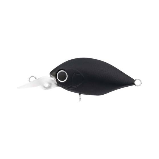 Daiwa Infeet Rollin' Crank MR Hard Body Lure 32mm Matte Black, Matte Black, bcf_hi-res