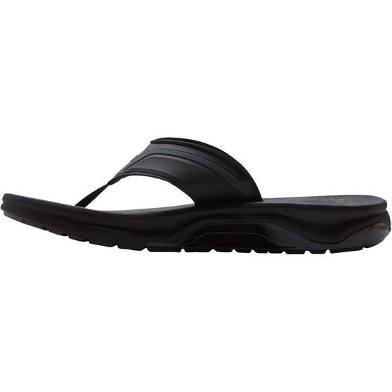 Quiksilver Men’s Mathodic Recovery Sandals, Black, bcf_hi-res