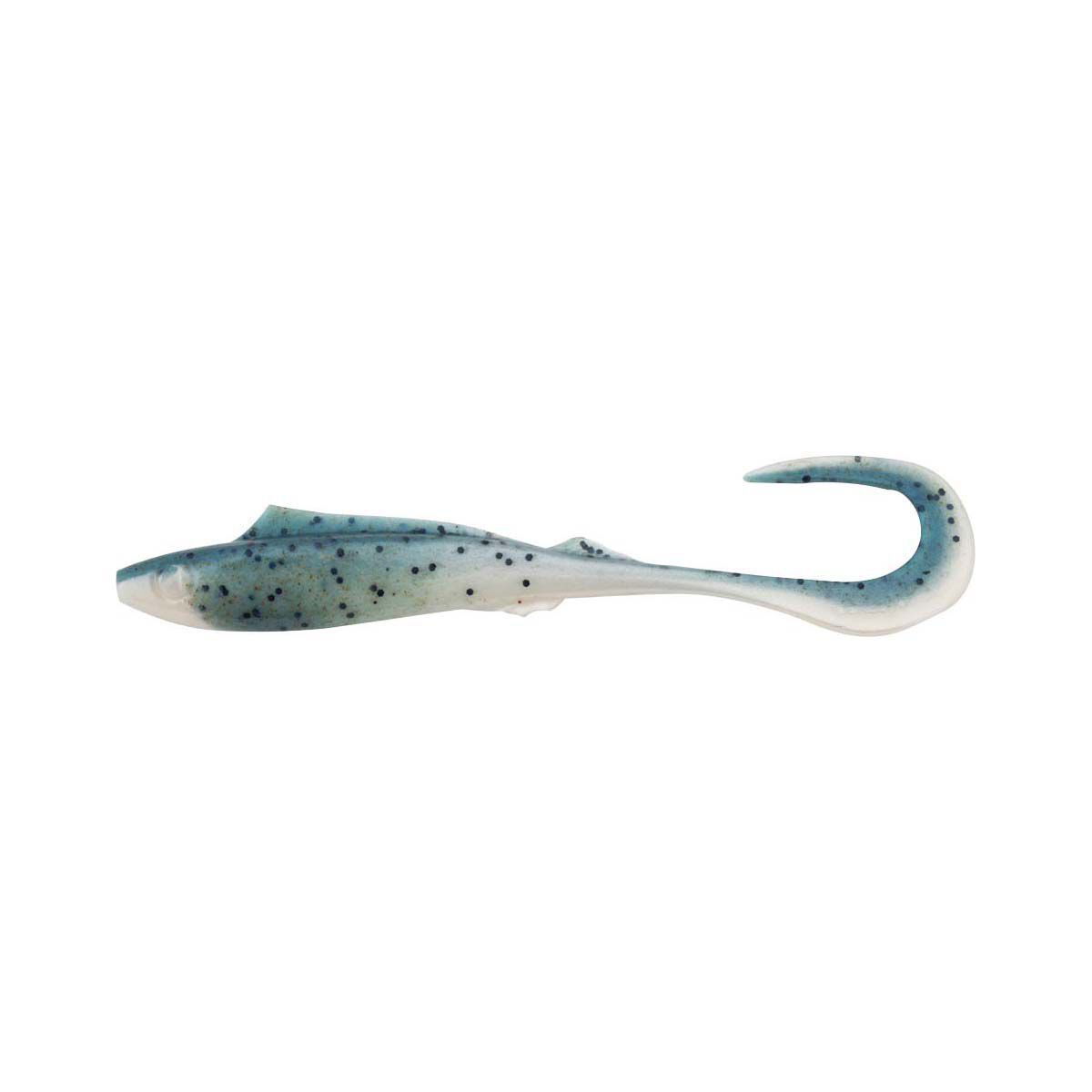 Berkley Gulp! Nemesis Soft Plastic Lure 5in Blue Pepper Neon, Blue Pepper Neon, bcf_hi-res