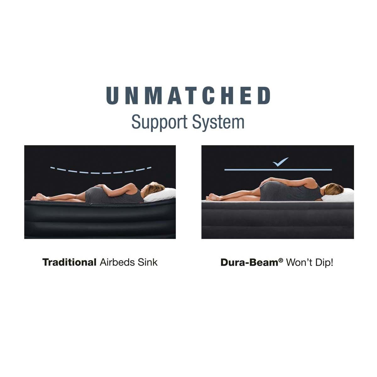 Intex Dura-Beam Deluxe Supreme BIP Twin Air Bed, , bcf_hi-res