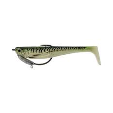 Zerek Flat Shad Pro Soft Plastic Lure 4.5in Slimey Mackerel, Slimey Mackerel, bcf_hi-res