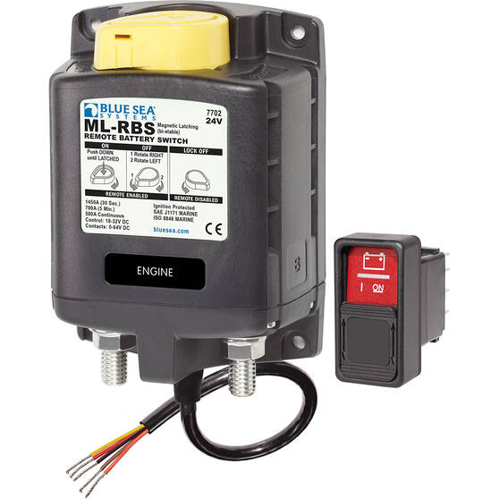 Blue Sea Systems 500A ML-ACR 24V Automatic Charging Relay, , bcf_hi-res