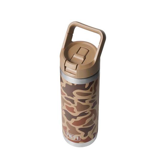 YETI® Rambler® Straw Bottle 18 oz (532 ml) Wetlands Camo, Wetlands Camo, bcf_hi-res