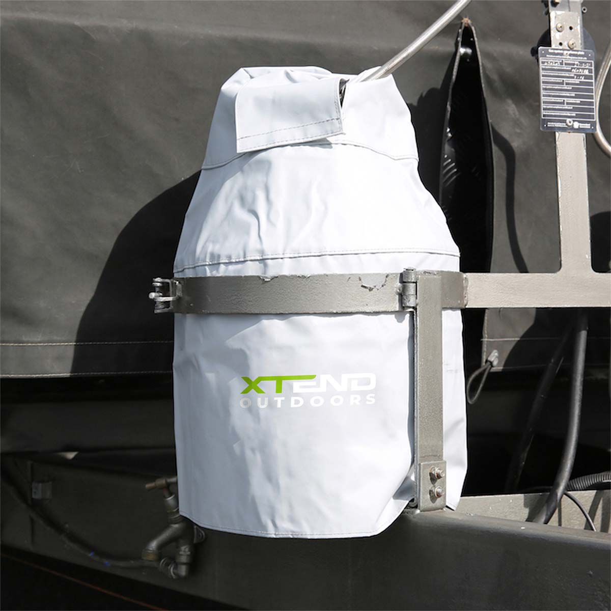 Xtend Outdoors Gas Bottle Cover Grey, , bcf_hi-res