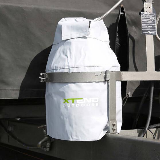 Xtend Outdoors Gas Bottle Cover Grey, , bcf_hi-res