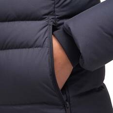 Macpac Women’s Aurora Hooded Down Coat V5, Black, bcf_hi-res