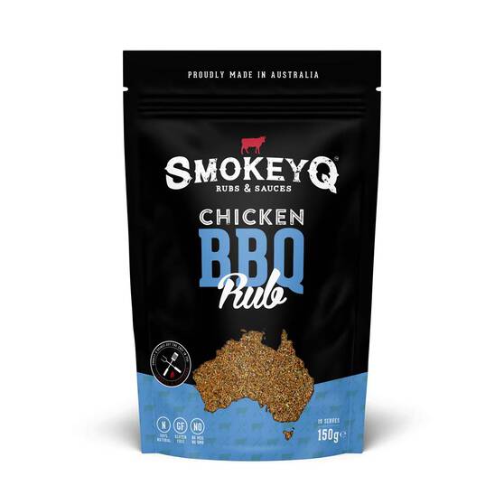 Smokey Q Chicken Rub Pouch 150G, , bcf_hi-res