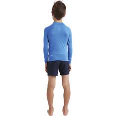 Quiksilver Kids Long Sleeve Rashie, Blue, bcf_hi-res