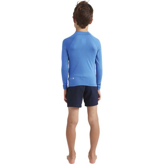 Quiksilver Kids Long Sleeve Rashie, Blue, bcf_hi-res