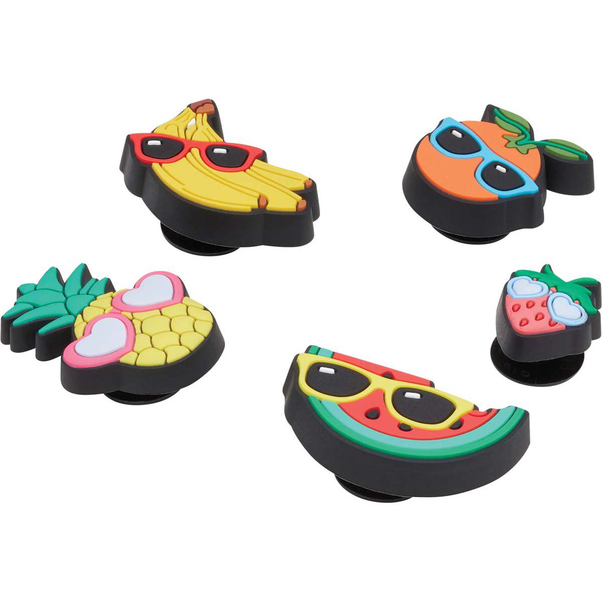 Crocs Jibbitz&trade; Cute Fruit with Sunnies 5 Pack, , bcf_hi-res