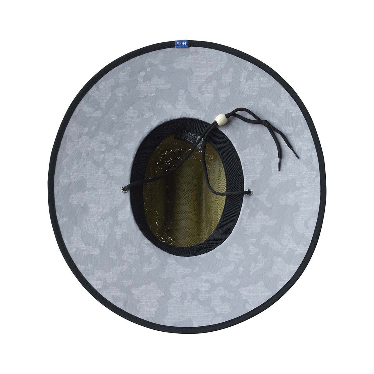 Huk Unisex Straw Hat Overcast Grey, Overcast Grey, bcf_hi-res