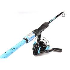 Okuma Fin Chaser X Spinning Combo Sky Blue 6ft 6in, Sky Blue, bcf_hi-res