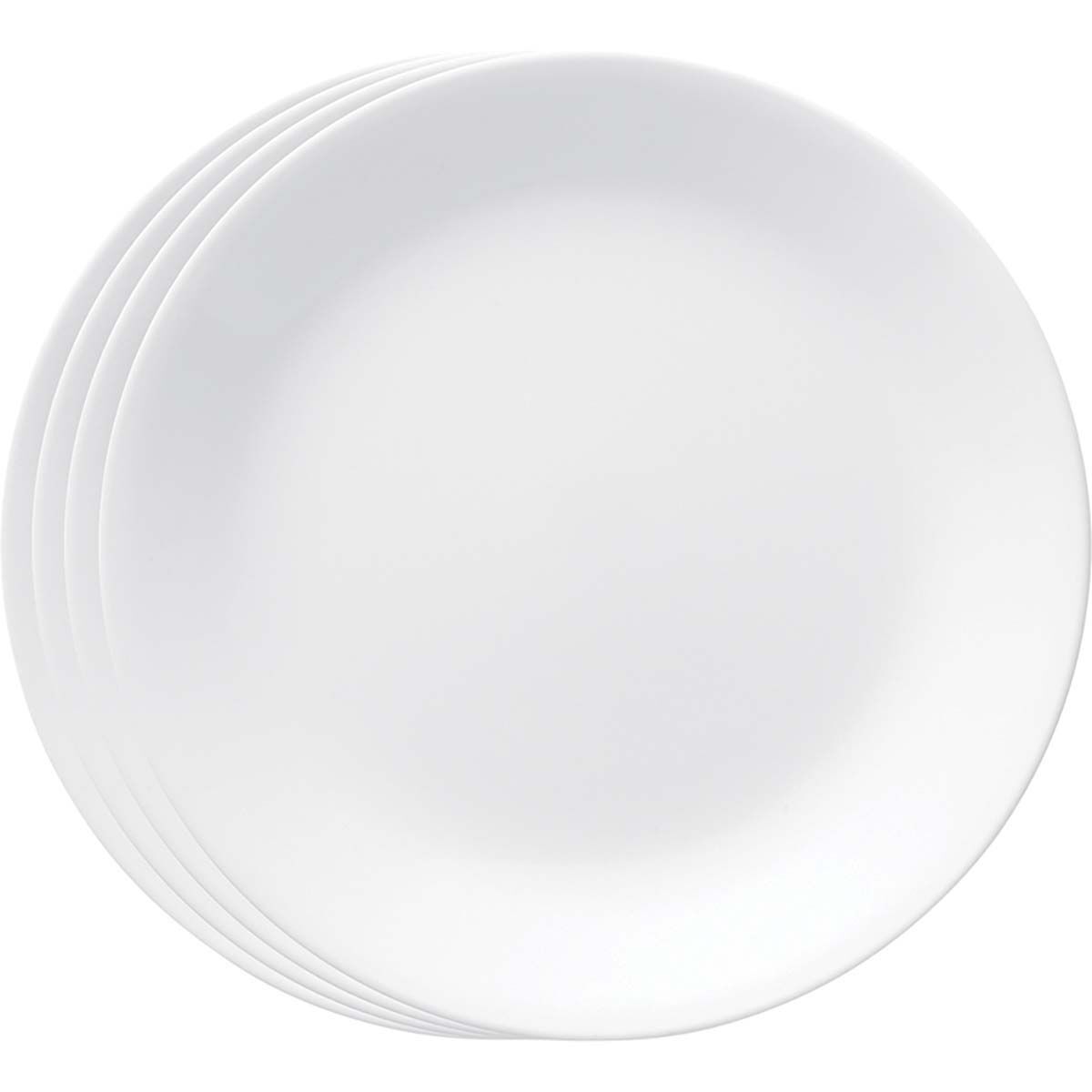 Corelle Lunch Plate 21cm White 4 Pack BCF