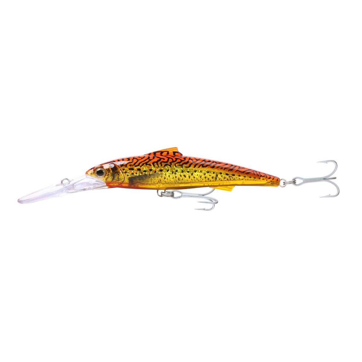 Samaki Pacemaker Double Deep Hard Body Lure 180mm Golden Slimey, Golden Slimey, bcf_hi-res