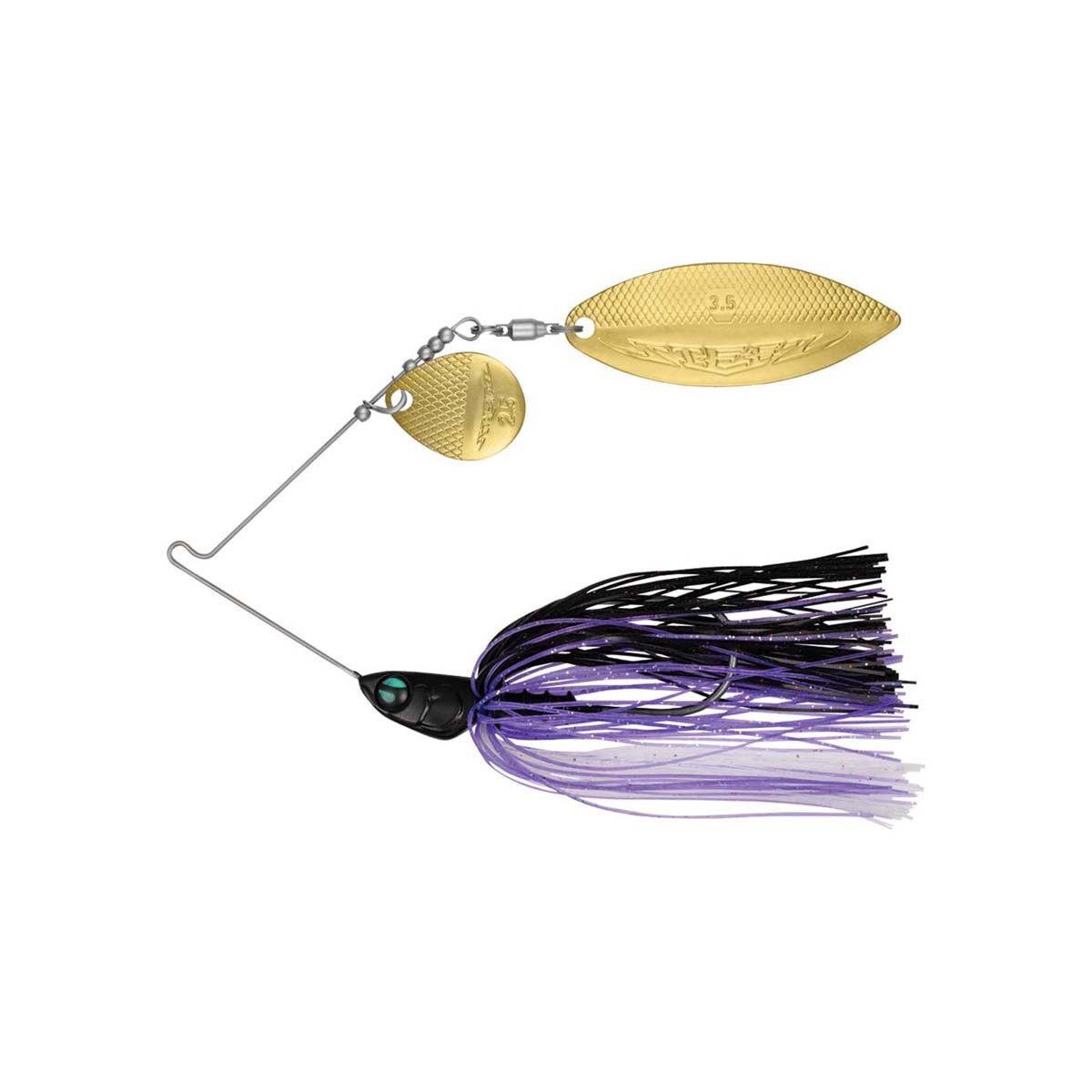 Daiwa Steez Spinnerbait Lure 3/8oz Midnight Purple, Midnight Purple, bcf_hi-res
