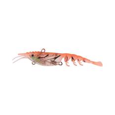 Berkley Shimma Shrimp Soft Vibe Lure 100mm Peach Shrimp, Peach Shrimp, bcf_hi-res