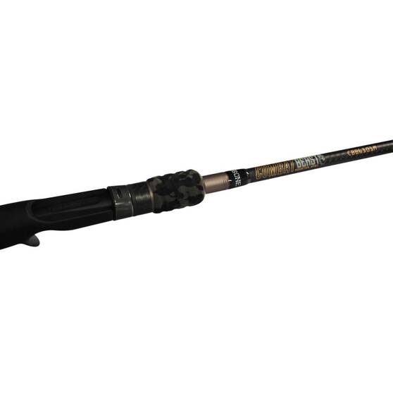 Bone Combat Baitcaster Rod 6ft3in 15-30lb, , bcf_hi-res