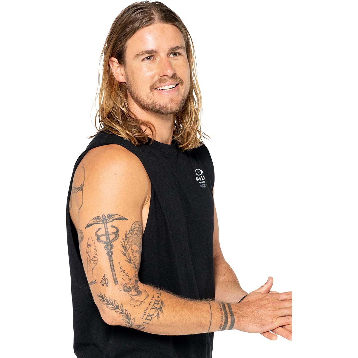 Oakley Men&rsquo;s Elements Tank, Blackout, bcf_hi-res