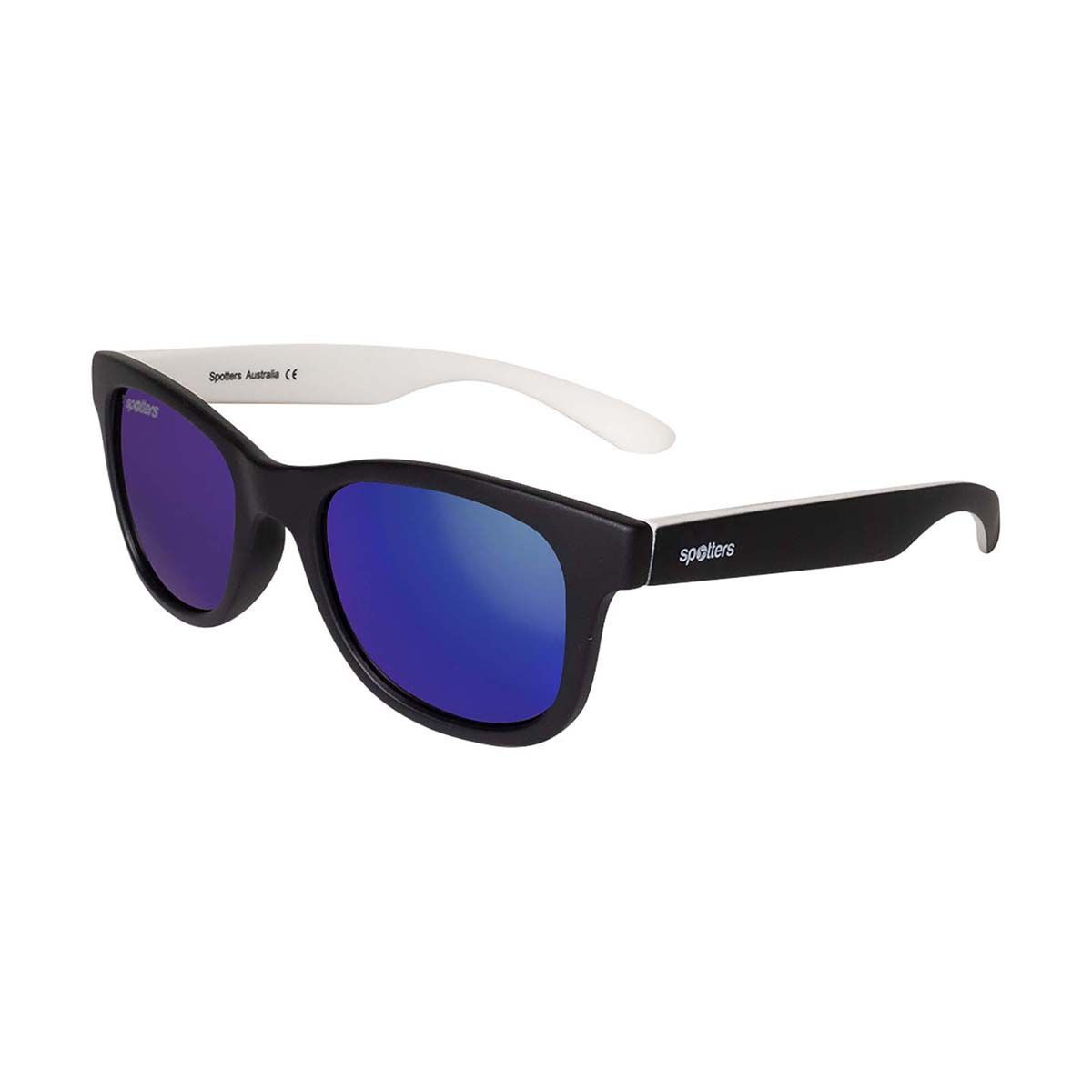 Spotters Koala Kids' Sunglasses Matte Black with Purple Mirror Lens, , bcf_hi-res