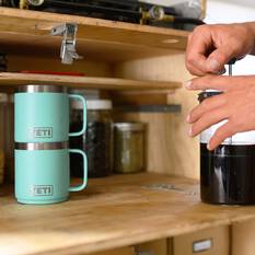 YETI® Rambler® Stackable Mug 10 oz (295ml) with MagSlider™ Lid Seafoam, Seafoam, bcf_hi-res