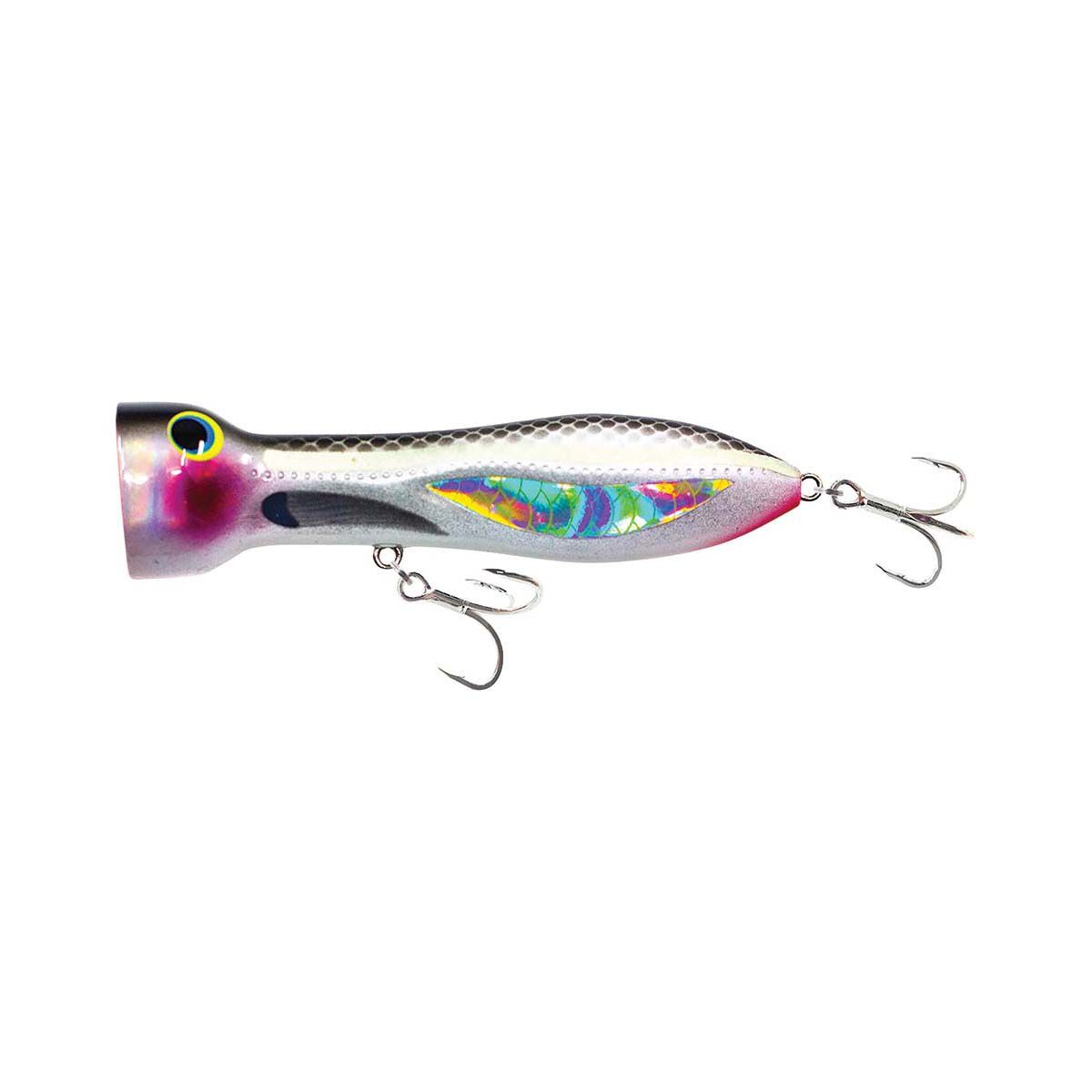 Nomad Chug Norris Surface Popper Lure 95mm Bleeding Mullet, Bleeding Mullet, bcf_hi-res