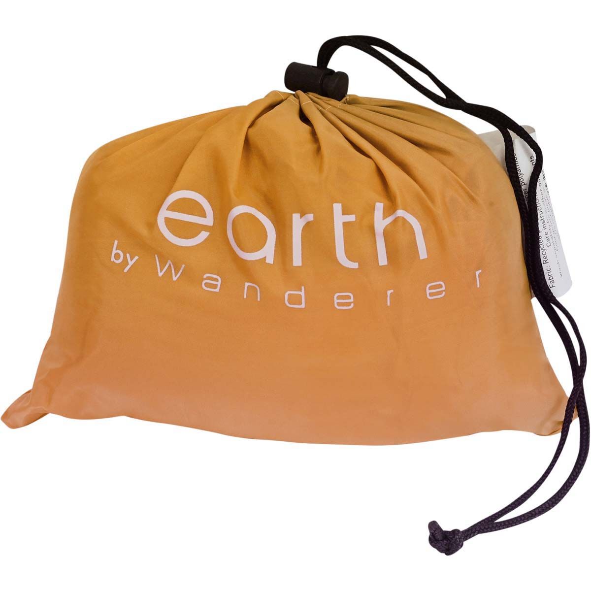 earth by Wanderer&reg; Recycled Nylon Double Hammock + Kit Ochre, Ochre, bcf_hi-res