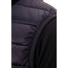 Macpac Women's Uber Light Down Puffer Vest, Black, bcf_hi-res
